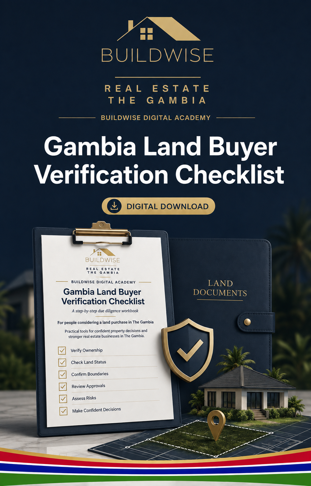Gambia Land Buyer Verification Checklist — Buildwise Digital Academy
