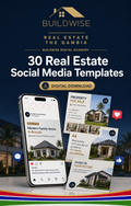 30 Real Estate Social Media Templates — Buildwise Digital Academy