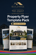Property Flyer Template Pack — Buildwise Digital Academy