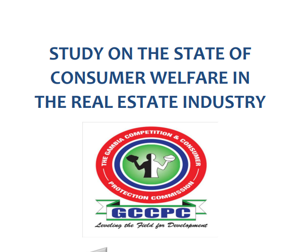 STUDY ON THE STATE OF CONSUMER WELFARE IN THE REAL ESTATE INDUSTRY