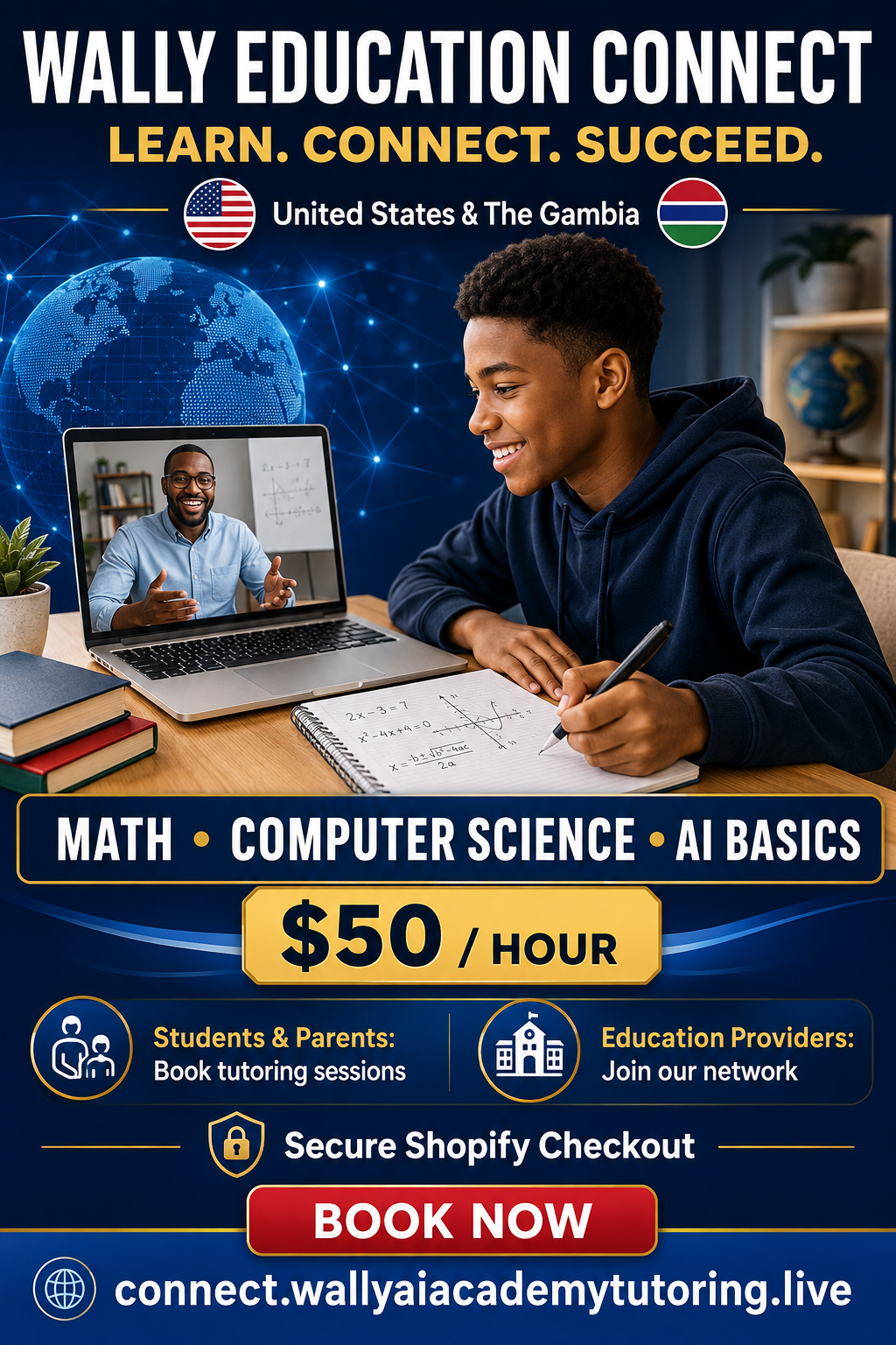 Wally Academy Tutoring Sessions